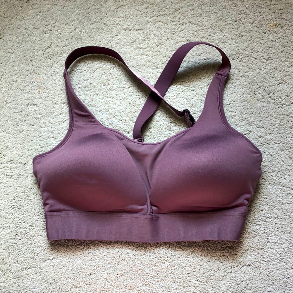 Dusty rose colored sports bra - calla brand